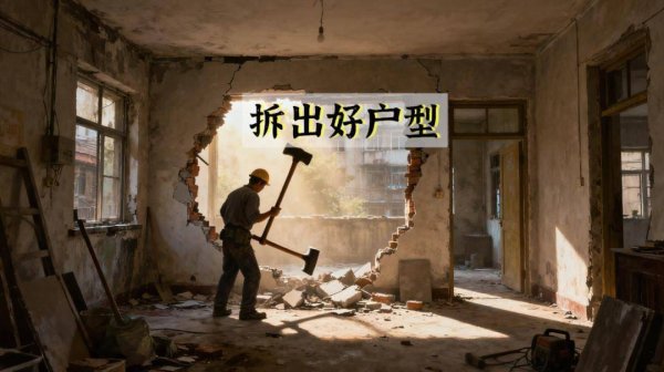 华泰配资 没有烂户型，只有差设计！6个“拆墙”案例，教你装出“好格局”！